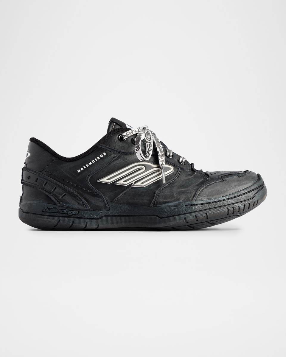 Hamptons Leather Low-Top Sneakers